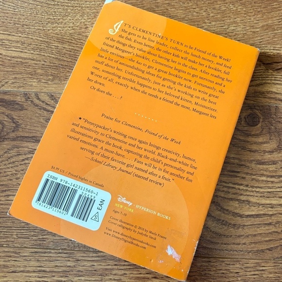 Clementine, Friend of the Week by: Sara Pennypacker paperback book - Picture 3 of 3